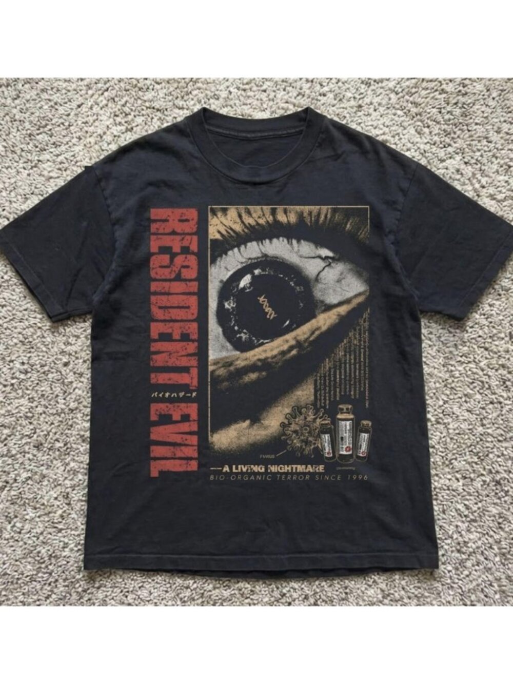 Resident evil black shirt